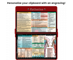 WhiteCoat Clipboard® - Red Occupational Therapy Edition